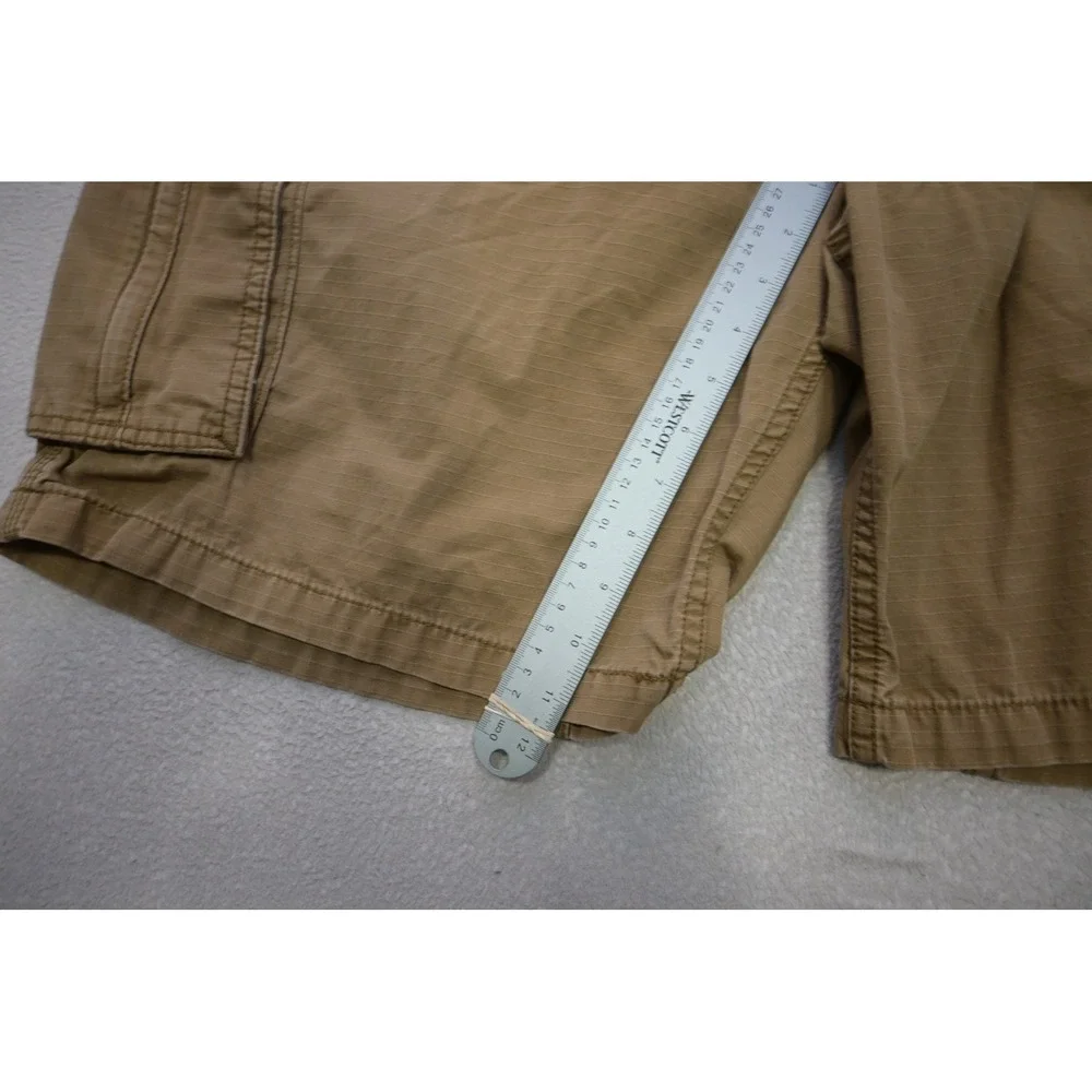 Carhartt Cargo Shorts Mens 42 Tan Force Relaxed Fit Ripstop Workwear Excellent